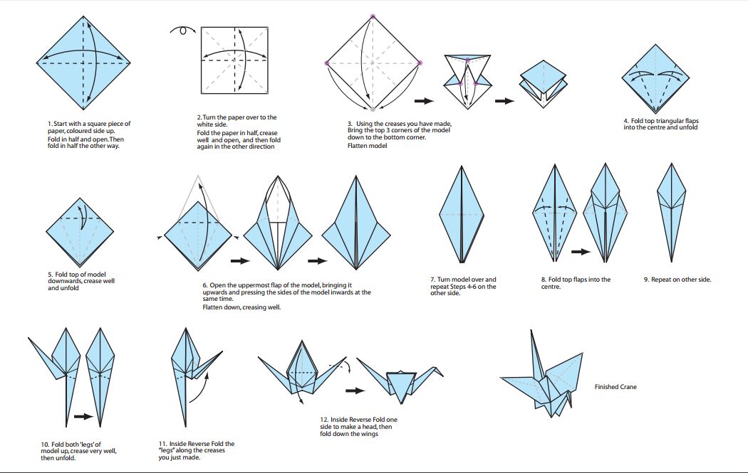 crane-folding